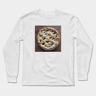 Apple Pie Slice Sweet Yummy Kawaii Long Sleeve T-Shirt
